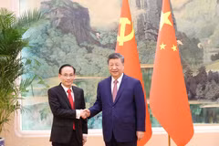 L'envoyé spécial du chef du Parti vietnamien rencontre le plus haut dirigeant chinois