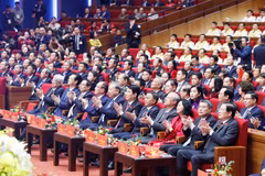 Les délégués participant au XIᵉ Congrès national d'émulation patriotique 2025. Photo: VNA