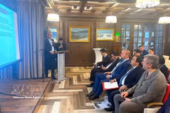 Panorama de la séance de travail. Photo: VNA