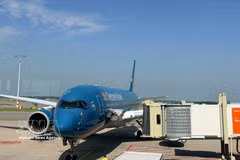 Un avion de Vietnam Airlines. Photo d'illustration: VNA