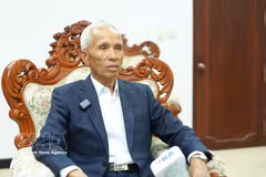 Khamphan Pheuiyavong, membre du Bureau politique et chef de la Commission centrale de la propagande et de la formation du Parti populaire révolutionnaire lao. Photo: VNA