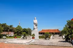 Le site commémoratif dédié au grand homme de culture Le Quy Don. Photo : Centre des expositions culturelles et artistiques du Vietnam
