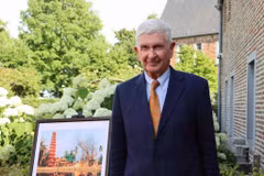 Joseph-Michel de Grand Ry, ancien consul honoraire du Vietnam en Belgique. Photo: VNA