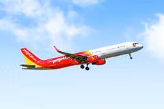 Vietjet a officiellement mis en vente 3,1 millions de billets pour le Nouvel An lunaire 2027 sur l’ensemble de son réseau domestique et international, afin de répondre à la forte demande de retrouvailles familiales et de voyages printaniers. Photo : Vietjet