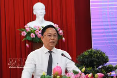 Le Tri Thanh élu président du Comité populaire de Hue. Photo : VNA