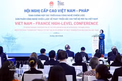 Panorama de la conférence. Photo : VNA