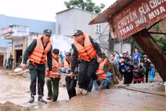 Lai Chau s'efforce de réparer les dégâts causés par les crues éclair à Muong Than