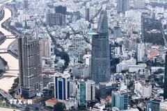 Un coin d'Ho Chi Minh-Ville. Photo: VNA