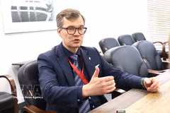 Evgheny Vlasov, vice-recteur de l’Université fédérale d’Extrême-Orient. Photo : VNA