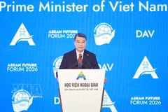 Le Premier ministre Le Minh Hung prononce un discours au Forum de l'avenir de l'ASEAN 2026 (ASEAN Future Forum - AFF 2026), placée sous le thème « Façonner ensemble notre avenir : paix, prospérité et approche centrée sur le peuple ». Photo : VNA