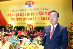Le Politburo a nommé Nguyên Huu Nghia, membre du Comité central du Parti, au poste de secrétaire du Comité provincial du Parti de Hung Yên pour le mandat 2025-2030. Photo: VNA