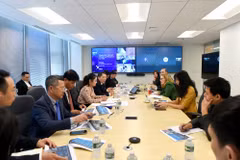 Le ministère des Finances promeut la recherche des opportunités d'investissement pour les entreprises vietnamiennes sur le marché américain. Photo : BTC/Vietnamplus
