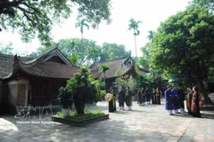La pagode Vinh Nghiem fait partie du complexe de sites historiques et de paysages de Yen Tu - Vinh Nghiem - Con Son - Kiep Bac, inscrit au patrimoine mondial de l’UNESCO. Photo : VNA