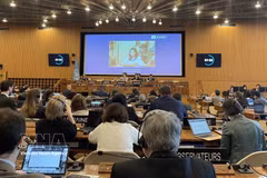 Panorama de la 224e session du Conseil exécutif de l'UNESCO à Paris. Photo: VNA