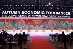 Dans le cadre du Forum, Ho Chi Minh-Ville a lancé une plateforme numérique dédiée au programme de relance de la consommation à l’occasion des fêtes de fin d’année 2026 et du Nouvel An lunaire 2027. Photo : VNA
