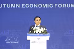 Le vice-Premier ministre Nguyen Van Thang lors du Forum économique d'automne 2026. Photo: VNA