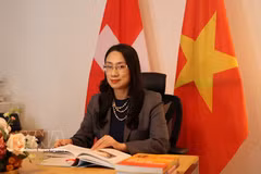 L’ambassadrice du Vietnam en Suisse, également accréditée auprès du Liechtenstein, Chau Mai Anh. Photo : VNA