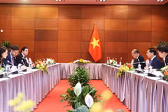 Panorama de la rencontre. Photo : Le ministère des Affaires étrangères du Vietnam. 