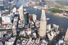Un coin de Hô Chi Minh-Ville. Photo: VNA