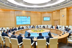 Panorama de la session. Photo: moit.gov.vn