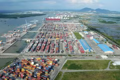 Port de Cai Mep-Thi Vai, Hô Chi Minh-Ville. (Photo fournie par l'entreprise)
