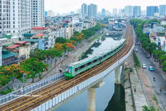 La ligne de métro Cat Linh – Ha Dong à Hanoï. Photo : VNA