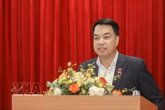Mac Quoc Anh, vice-président et secrétaire général de l'Association des petites et moyennes entreprises de Hanoï (HANOISME). Photo : VNA