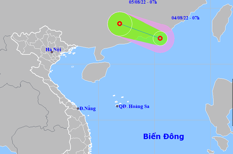Mer Orientale: une dépression se renforce en dépression tropicale ảnh 1 Mer Orientale: une dépression se renforce en dépression tropicale ảnh 1