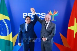 Le Premier ministre Pham Minh Chinh rencontre le président brésilien Lula da Silva