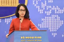 La porte-parole du ministère vietnamien des Affaires étrangères, Pham Thu Hang. Photo: ministère des AE
