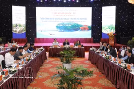Panorama du colloque international. Photo : VNA
