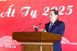 Le président de l'Assemblée nationale Tran Thanh Man. Photo : VNA