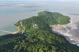 Un aperçu de l'archipel de Hon Khoai, province de Cà Mau. Photo : VNA