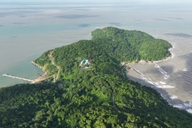 Un aperçu de l'archipel de Hon Khoai, province de Cà Mau. Photo : VNA