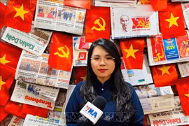 La Dre Le Thi Quynh Hoa, chercheuse postdoctorale à l’Université municipale de Hong Kong. Photo: VNA