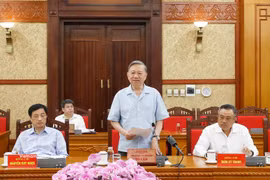 Le secrétaire général du Parti communiste du Vietnam et président de la République, To Lam, s'exprime. Photo: VNA