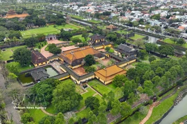 Le palais Dien Tho (situé dans la Cité impériale de Hue) était la résidence des impératrices douairières et de la grande impératrice douairière à cette époque. Il constitue l’un des joyaux architecturaux les mieux conservés jusqu’à nos jours. Photo : VNA