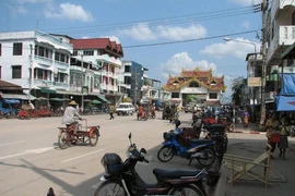 La ville de Myawaddy du Myanmar. Photo: VietnamPlus