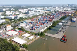 Un coin de la zone franche d'exportation de Tân Thuân, à Hô Chi Minh-Ville. Photo: VNA
