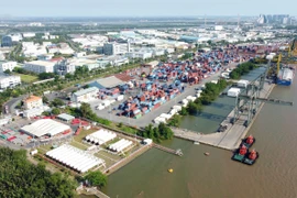 Un coin de la zone franche d'exportation de Tân Thuân, à Hô Chi Minh-Ville. Photo: VNA