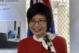 L'ambassadrice Tôn Thi Ngoc Huong, cheffe de la Mission permanente du Vietnam auprès de l'ASEAN. Photo: VNA
