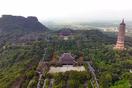 Le site touristique Bai Dinh à Ninh Binh. Photo : VNA 