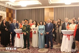 L’événement réunit des représentants des autorités slovaques, du corps diplomatique, des amis internationaux ainsi qu’une large communauté vietnamienne résidant, faisant des études et travaillant en Slovaquie. Photo : VNA