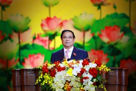 Le Premier ministre Pham Minh Chinh, président du Conseil central d’émulation et de récompense, lance le mouvement d’émulation patriotique pour la période 2026-2030. Photo: VNA