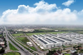 Parc industriel du complexe An Phat, Hai Duong. Photo: VNA