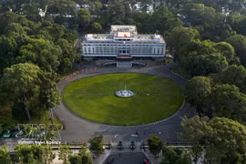 Le site historique du Palais de l'Indépendance, témoin de la Victoire du 30 avril 1975. Photo : VNA