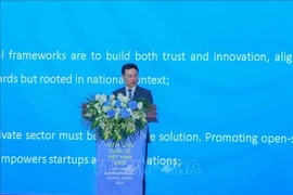 Le ministre des Sciences et des Technologies Nguyen Manh Hung. Photo : VNA