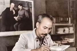 Le Président Ho Chi Minh. Photo d'archives