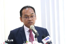 Le Dr Seun Sam, analyste politique à l’Académie royale du Cambodge (RAC). Photo: VNA