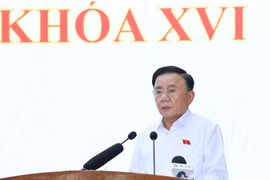 Tran Cam Tu, membre du Bureau politique et permanent du Secrétariat du Comité central du Parti. Photo: VNA